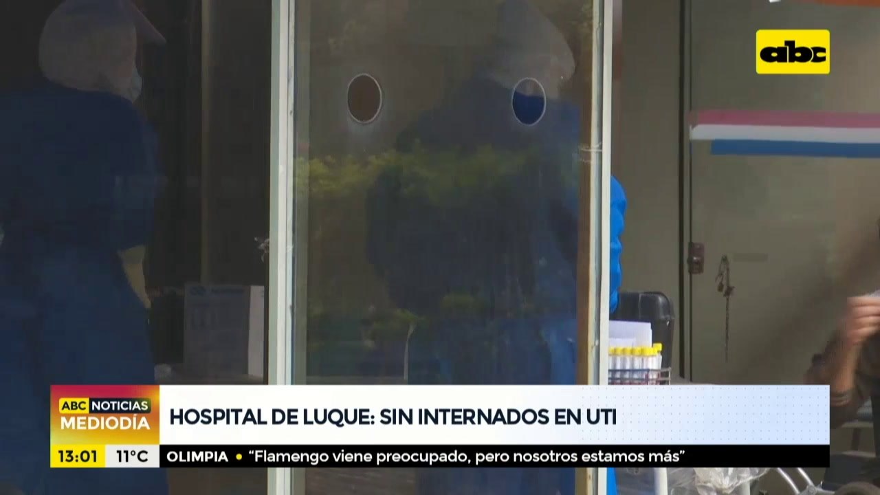 Hospital de Luque, sin internados en terapia intensiva