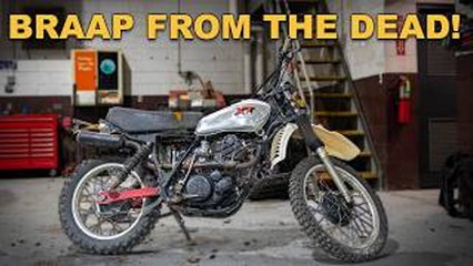 Will This Abandoned 1979 Yamaha XT500 Survive its first ride?
