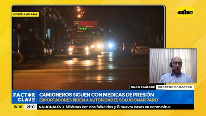 Gremios piden acuerdo entre gobierno y camioneros