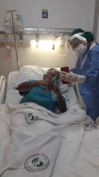 Vídeollamadas de pacientes covid en IPS Ingavi