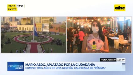 Mario Abdo, aplazado por la ciudadanía