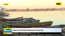 Pescadores, afectados por bajante del río Paraguay