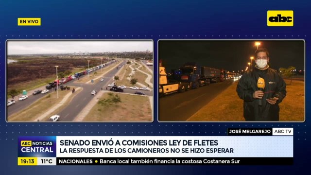 Senado envió a comisiones ley de fletes: Respuesta de camioneros
