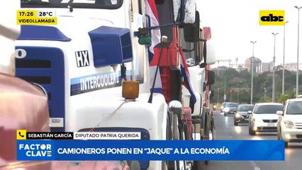 Camioneros ponen en "Jaque" a la economía