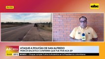 Pericia balística confirma que el ataque a policías en San Alfredo fue hecho por ACA-EP
