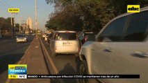 A pesar de la inauguración del corredor vial, el tránsito sigue muy congestionado en la zona
