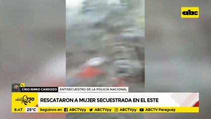 Detalles del rescate de la brasileña secuestrada