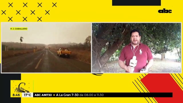 Todavía hay focos de incendio en el Parque Cerro Corá