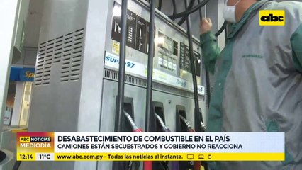 Desabastecimiento de combustibles en el país