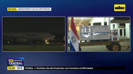 Llegaron dosis de Sputnik V y Coronavac