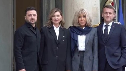 Macron se reúne con Zelenski para abordar "plan de paz" de Trump para Ucrania