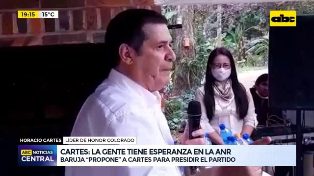 Cartes: La gente tiene esperanza en la ANR