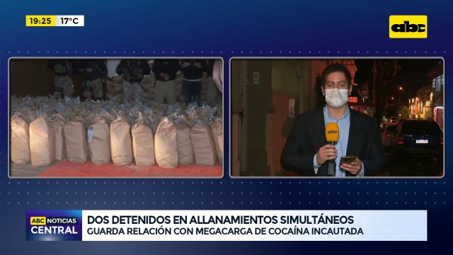 Dos detenidos en allanamientos simultáneos