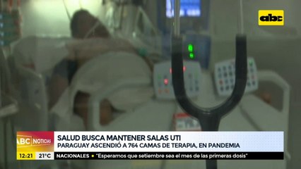 Salud busca mantener cantidad de camas de UTI