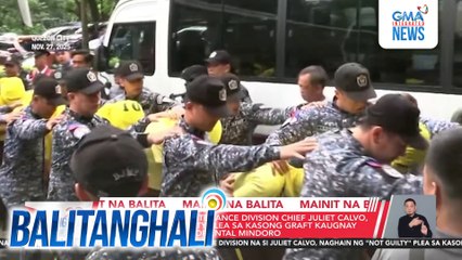 DPWH MIMAROPA Maintenance Division Chief Juliet Calvo, naghain ng not guily plea sa kasong graft kaugnay sa P289-M project sa Oriental Mindoro | Balitanghali