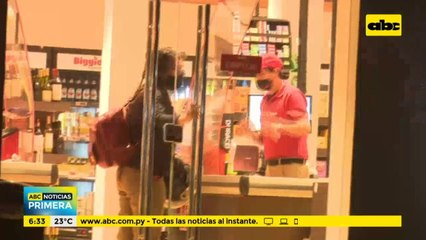 Asaltan Biggie y detienen a dos hombres, pero que no fueron los autores