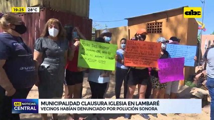 Municipalidad clausura iglesia en Lambaré