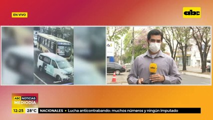 Delincuentes encañonaron y asaltaron a pasajeros de un ómnibus