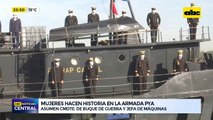 Mujeres hacen historia en la Armada Paraguaya