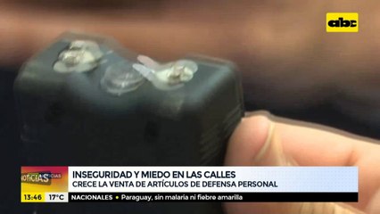 Ante creciente inseguridad, crece la venta de artículos de defensa personal