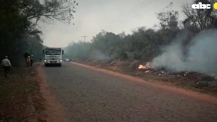 Incendio En Cerro Corá, Piden Evacuar Colonia Lorito Picada (1)