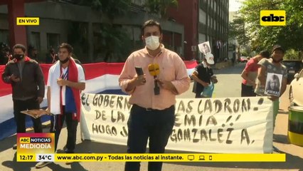 Ciudadanos se manifiestan pidiendo la imputación de Hugo Javier González