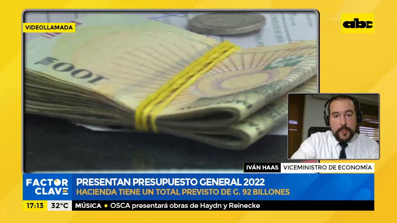 Presentan Presupuesto General 2022