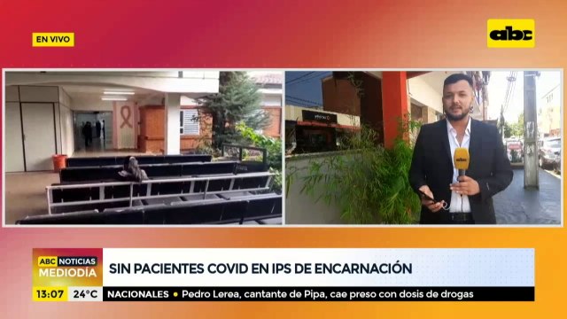 Sin pacientes covid en IPS de Encarnación