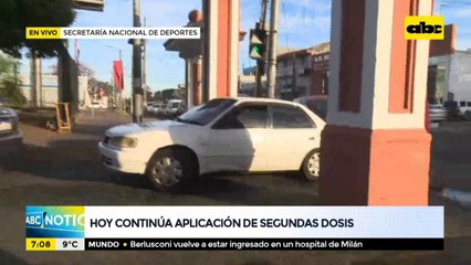 Continúa la aplicación de segundas dosis en la SND