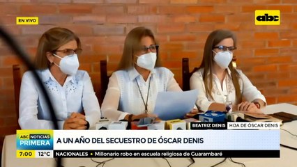 Un año del secuestro de Óscar Denis: sus hijas siguen exigiendo respuestas del Gobierno