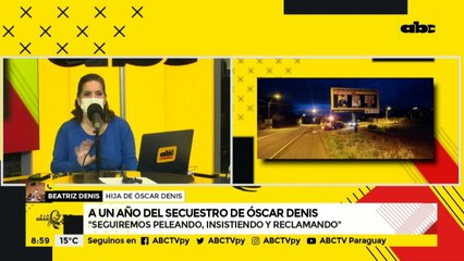 Beatriz Denis: "en un año no recibimos ninguna información certera y confirmada"