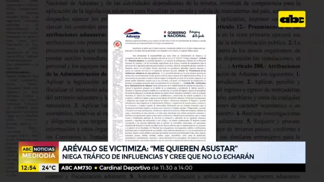 Martín Arévalo niega tráfico de influencias y afirman que lo quieren asustar