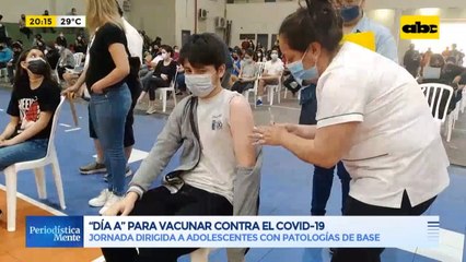 Exitoso "Día A" de vacunación anticovid