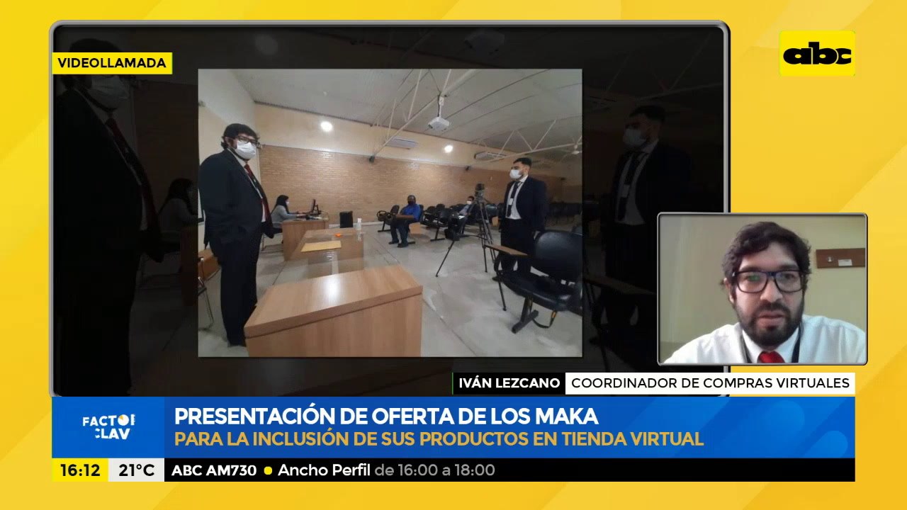 Presentación de oferta de los Maká