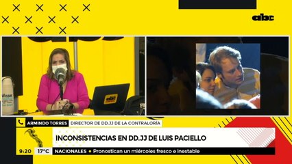 Contraloría confirma inconsistencias en declaraciones juradas de Luis Paciello