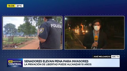 Senadores elevan pena para invasores