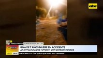 Niña de 7 años muere en accidente y los involucrados huyeron con conservadoras