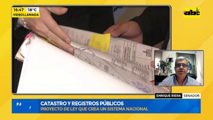 Catastro y registros públicos: proyecto de ley que crea un sistema nacional