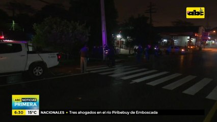 Motociclista chocó contra una columna y falleció