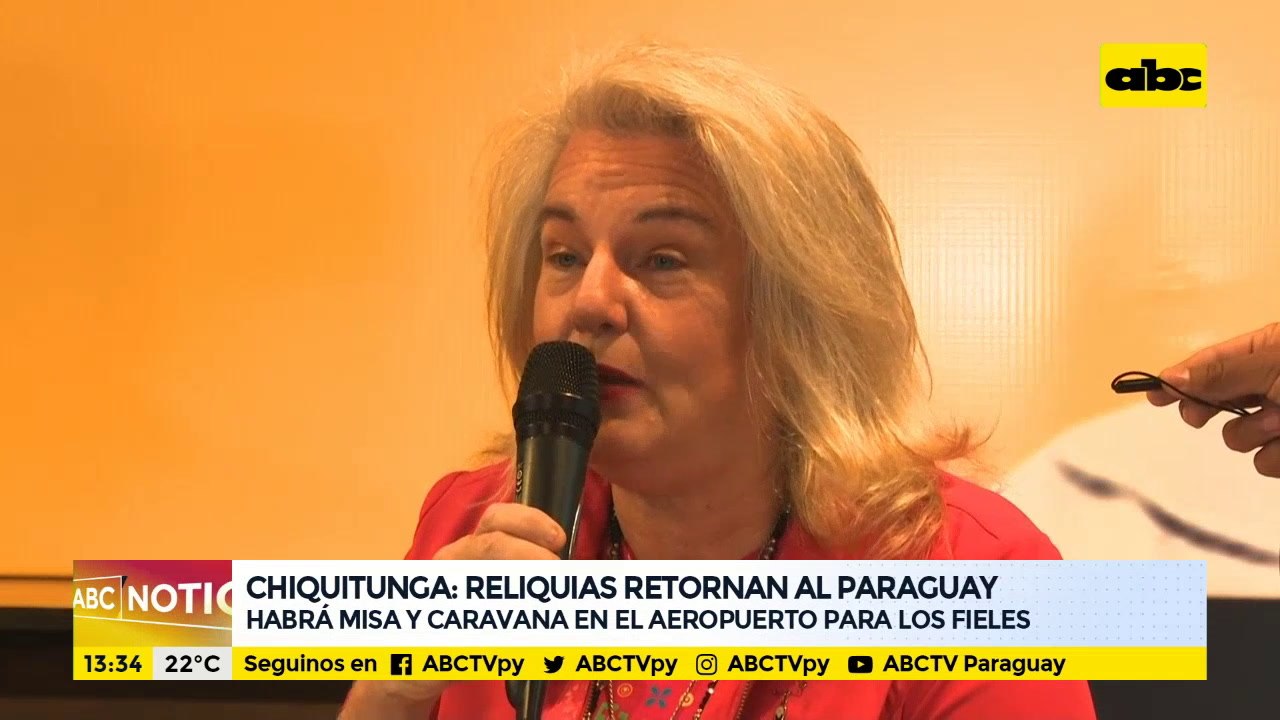 Chiquitunga: reliquias retornan a Paraguay