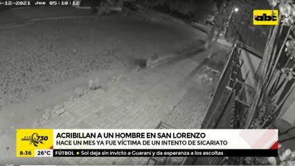 Imágenes del primer intento de asesinato del que escapó el capitán Humberto Fleitas