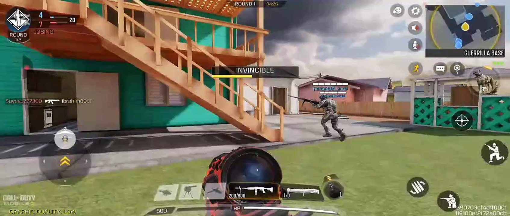 🔥Fast Reaction OP Gameplay – COD Mobile Highlights!” Arabic: "ردة فعل خارقة – لقطات نارية من كول أوف ديوتي موبايل!"