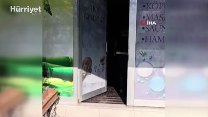 Polis denetiminde ilginç anlar: Gizli bölmede yakalandılar