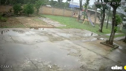 Así fue captado el accidente fatal en Yaguarón