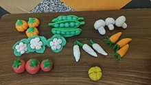 DIY How to make realistic miniature vegetables using polymer clay _ DIY Vegetables - PART 1