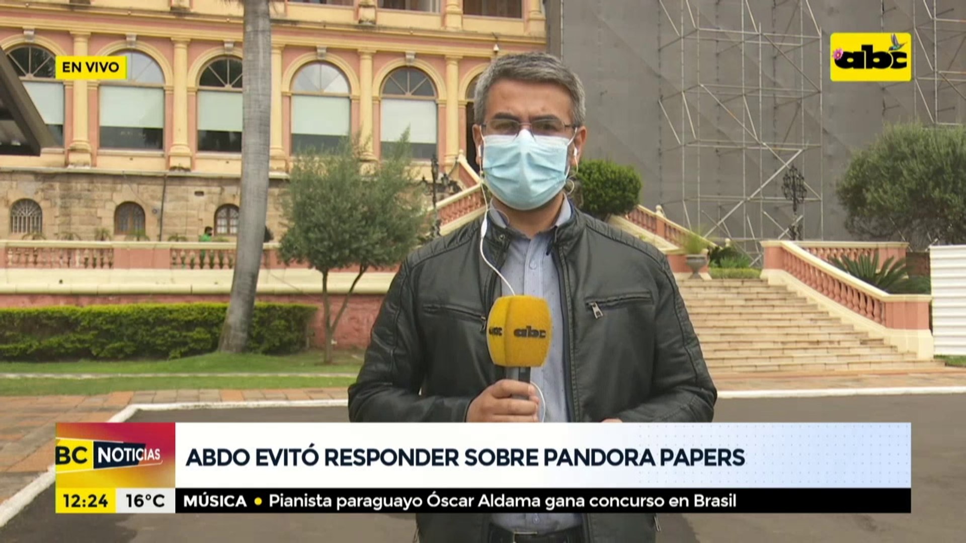 ⁣Abdo evitó responder sobre Pandora Papers