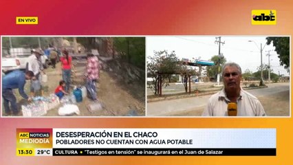 Pobladores del interior de Fuerte Olimpo no cuentan con agua potable