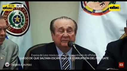 Pandora Papers: Esposa de Nicolás Leoz movía cuentas en Suiza a través de una offshore