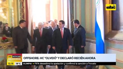 Cartes "olvidó" su offshore y la declaró recién ahora