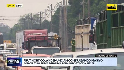 Frutihortícolas denuncian contrabando masivo